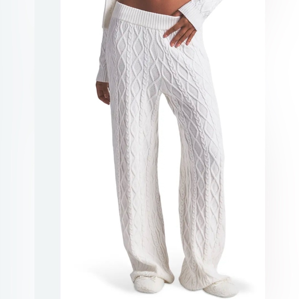 skims snow bunny straight leg pants
